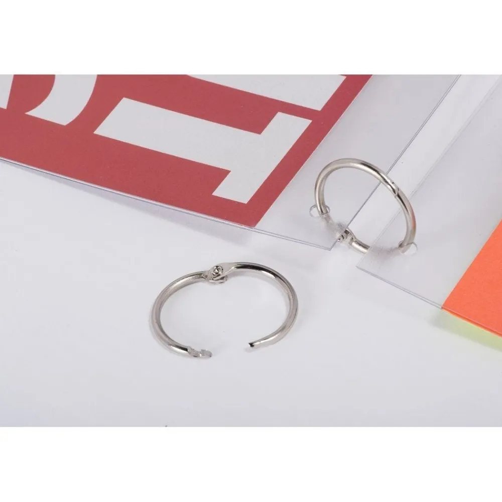 RETIF Anneau D'Affichage Ouvert Metal Chrome 25Mm - Par 10 Best