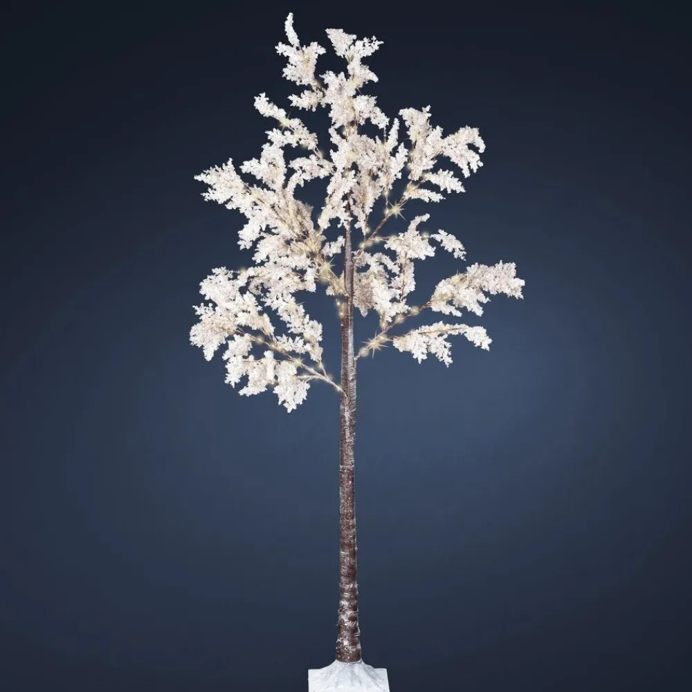 RETIF Arbre Lumineux Fleurs Blanches Micro Led Blanc Chaud H180Cm Cheap