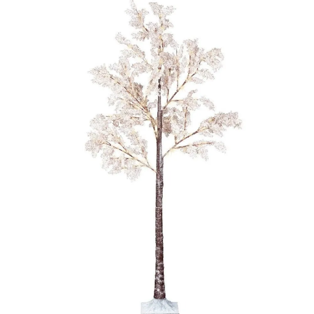 RETIF Arbre Lumineux Fleurs Blanches Micro Led Blanc Chaud H180Cm Cheap