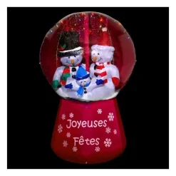 RETIF Automate De Noel Gonflable Boule Lumineuse Et Musicale H180Cm Fashion