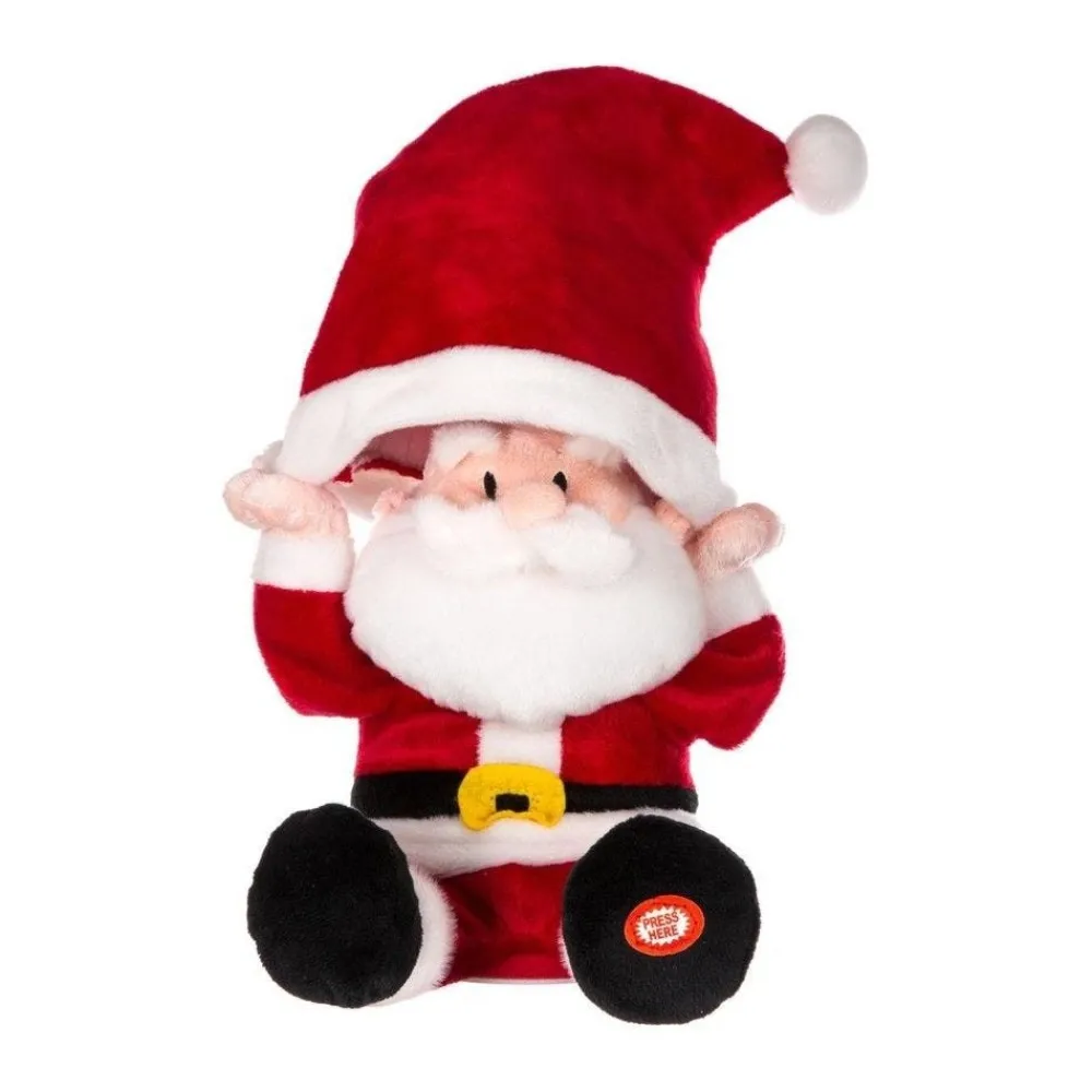 RETIF Automate Pere Noel Chante Et Bouge H31Cm New