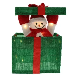 RETIF Boite Cadeau Animee Avec Bonhomme De Neige 28X20X36Cm Best