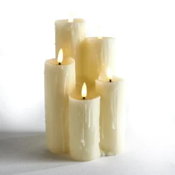 RETIF Bougies 5 Leds L 13 X L 13 X H 22,5 Cm Fashion