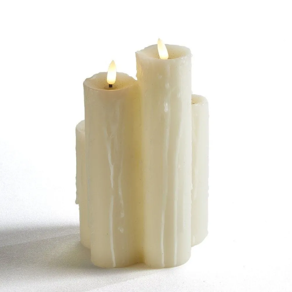 RETIF Bougies 5 Leds L 13 X L 13 X H 22,5 Cm Fashion