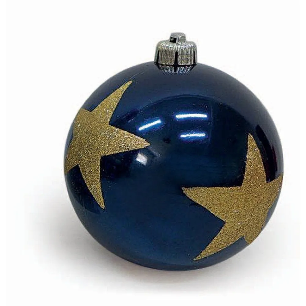 RETIF Boule Bleu Nuit Etoiles Or O 15 Cm Shop