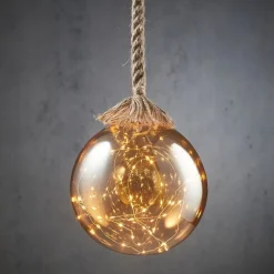 RETIF Boule En Verre 40 Leds O20Cm Flash Sale