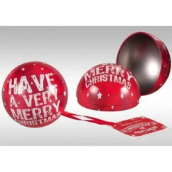 RETIF Boule Noel Rouge Merry Christmas - O 6,8 - Par 216 Clearance