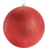RETIF Boule Rouge Glitter En Plastique D.30Cm Clearance