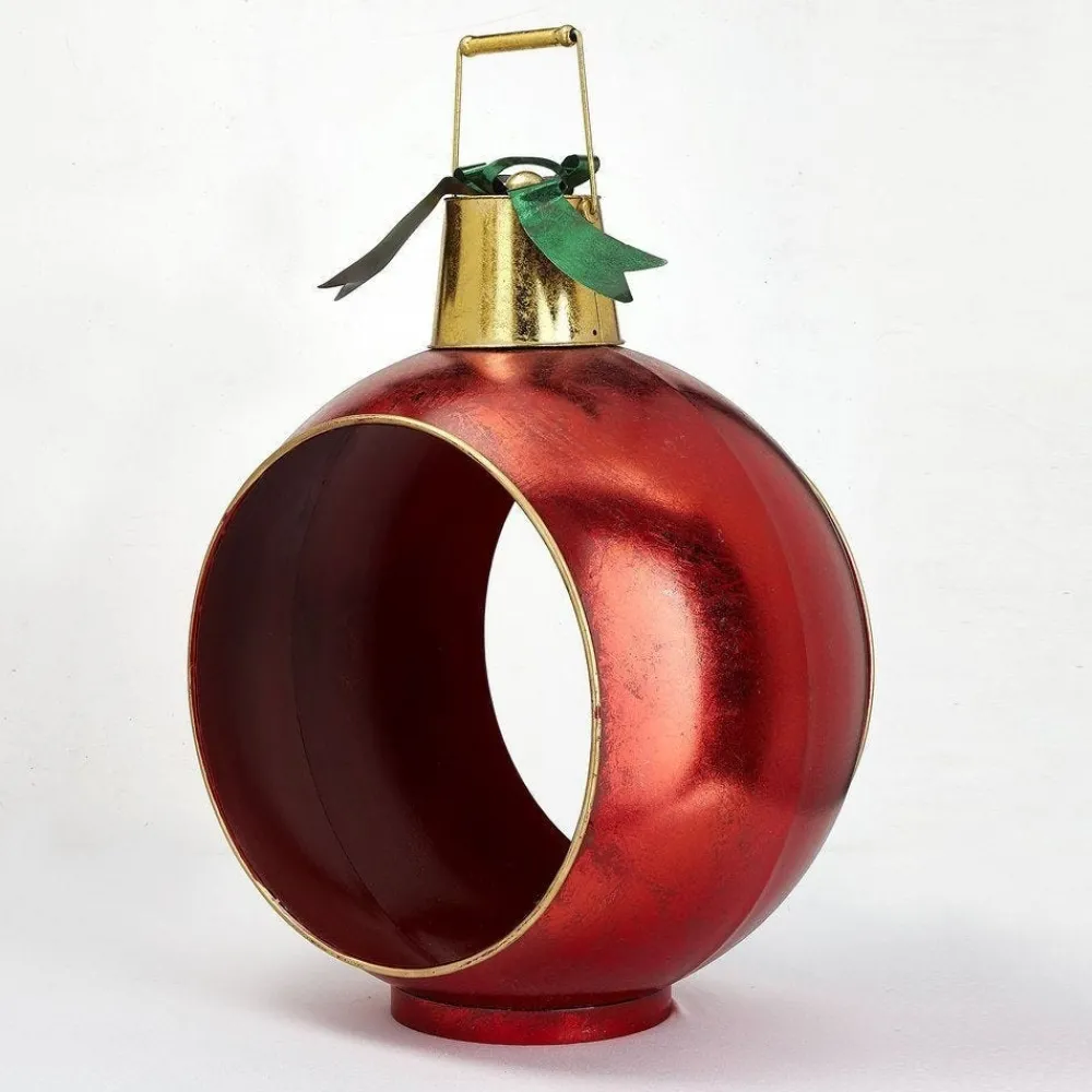 RETIF Boule Xxl En Metal Rouge L 60 X P 39,5 X H 72/87 Cm Online