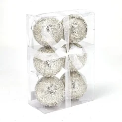 RETIF Boules Champagne Points Blancs O 10Cm - Boite De 6 Cheap