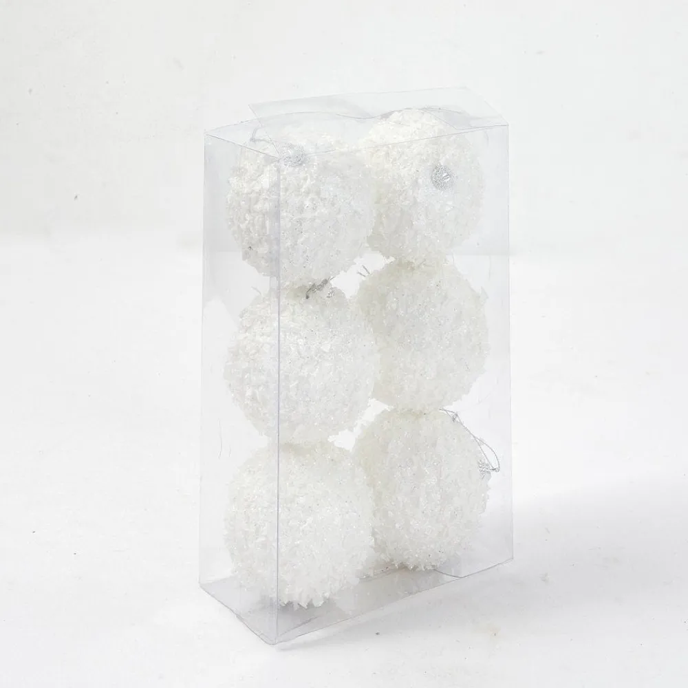 RETIF Boules De Neige O 10 Cm - Boite De 6 Fashion