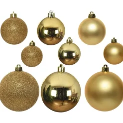 RETIF Boules Incassables Or Assorties O4 A 6Cm - Boite De 30 Shop
