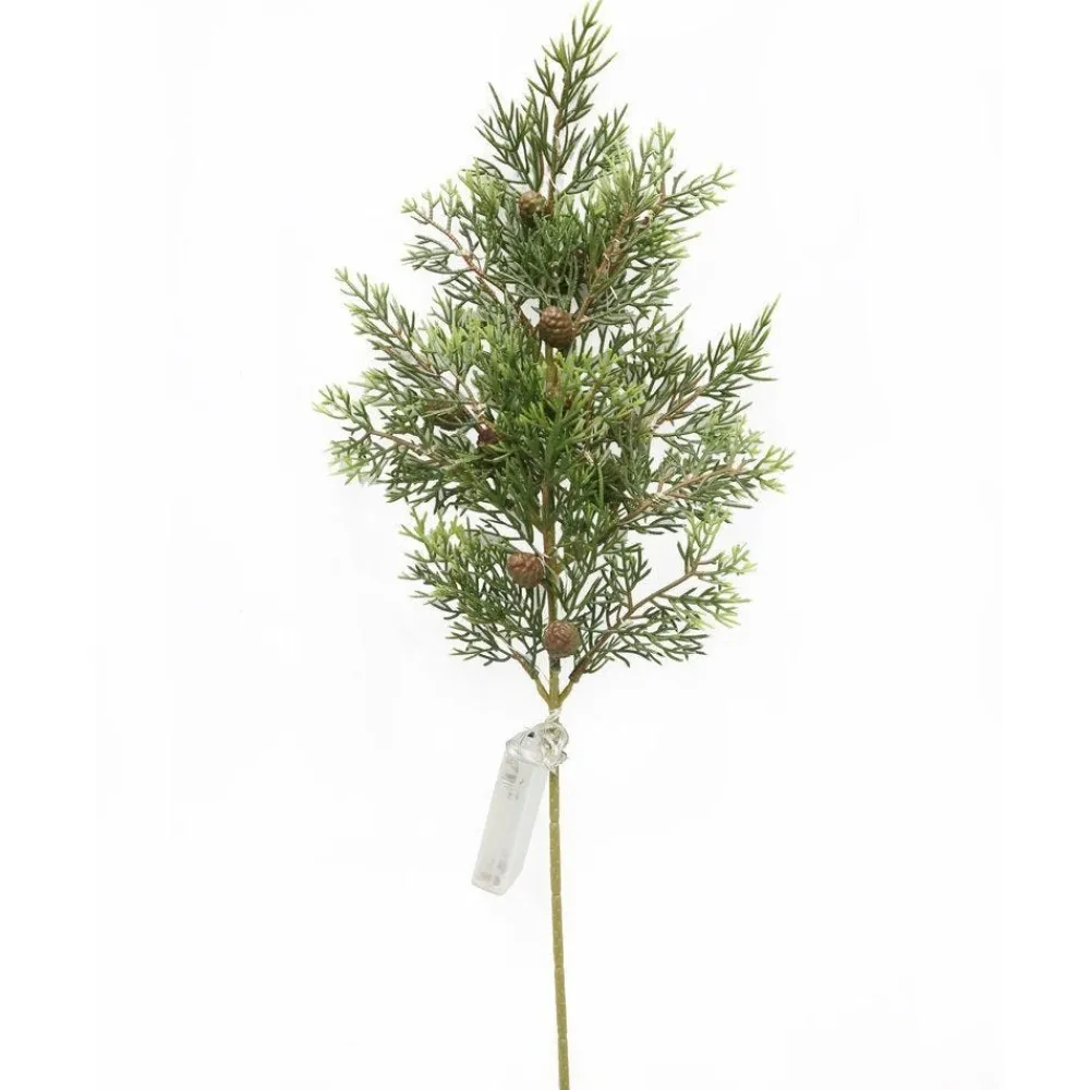 RETIF Branche Sapin Et Pommes De Pins Avec Led H 50Cm Clearance