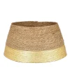 RETIF Cache-Pied De Sapin Naturel Et Or O50 X H 26Cm Store