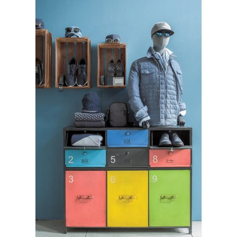 RETIF Caisses En Bois Marron L45 X P30,5 X H24 + L39 X P26,5 X H21 + L33 X P22 X H18 Store
