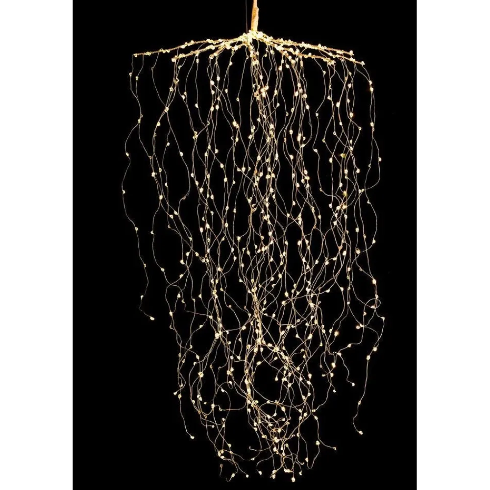 RETIF Cascade 720 Micro Leds Blanc Chaud Avec Flash 130Cm Cheap