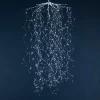 RETIF Cascade 720 Microleds Blanc Froid Sur Cable Argent L 130 Cm Shop
