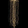 RETIF Cascade Fil Argent 1152 Leds Blanc Chaud H 220 Cm Best Sale