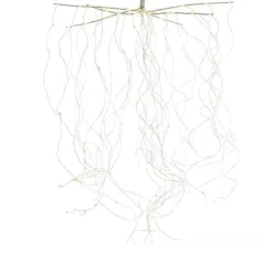 RETIF Cascade Fil Argent 1152 Leds Blanc Chaud H 220 Cm Best Sale