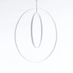 RETIF Cercles Metal Blanc O 61 + O 41 Cm Outlet