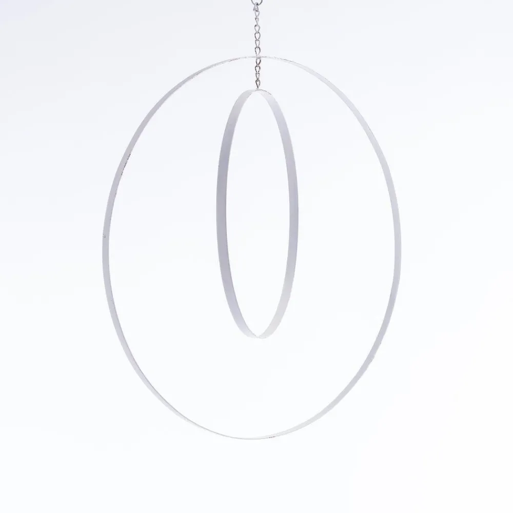 RETIF Cercles Metal Blanc O 91 + O 61Cm Flash Sale