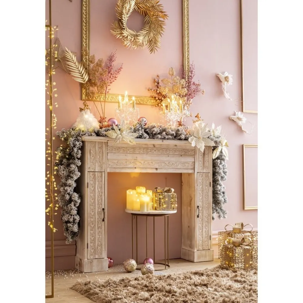 RETIF Cheminee Decorative En Sapin Clearance