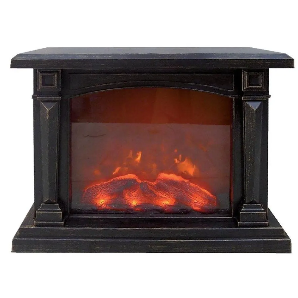 RETIF Cheminee Lumineuse L 42 X P 16 X H 33 Cm Fashion