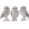 RETIF Chouette Blanc /Gris 8X10X15Cm - 3 Modeles Possibles New
