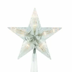 RETIF Cimier Etoile Led Blanc Chaud & Flash - 20 Cm New