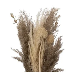 RETIF Compo Artificielle De 3 Roses Blanches Dans 3 Vases En Verre Lies Par Une Corde Clearance