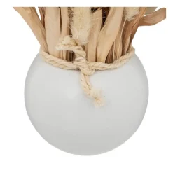 RETIF Composition De Fleurs Sechees Vase En Ceramique D. 10Xh. 25Cm Store