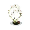 RETIF Composition Florale D'Orchidees Artificielles Vase En Ceramique H40Cm Cheap