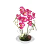 RETIF Composition Florale D'Orchidees Artificielles Vase En Ceramique H40Cm Clearance