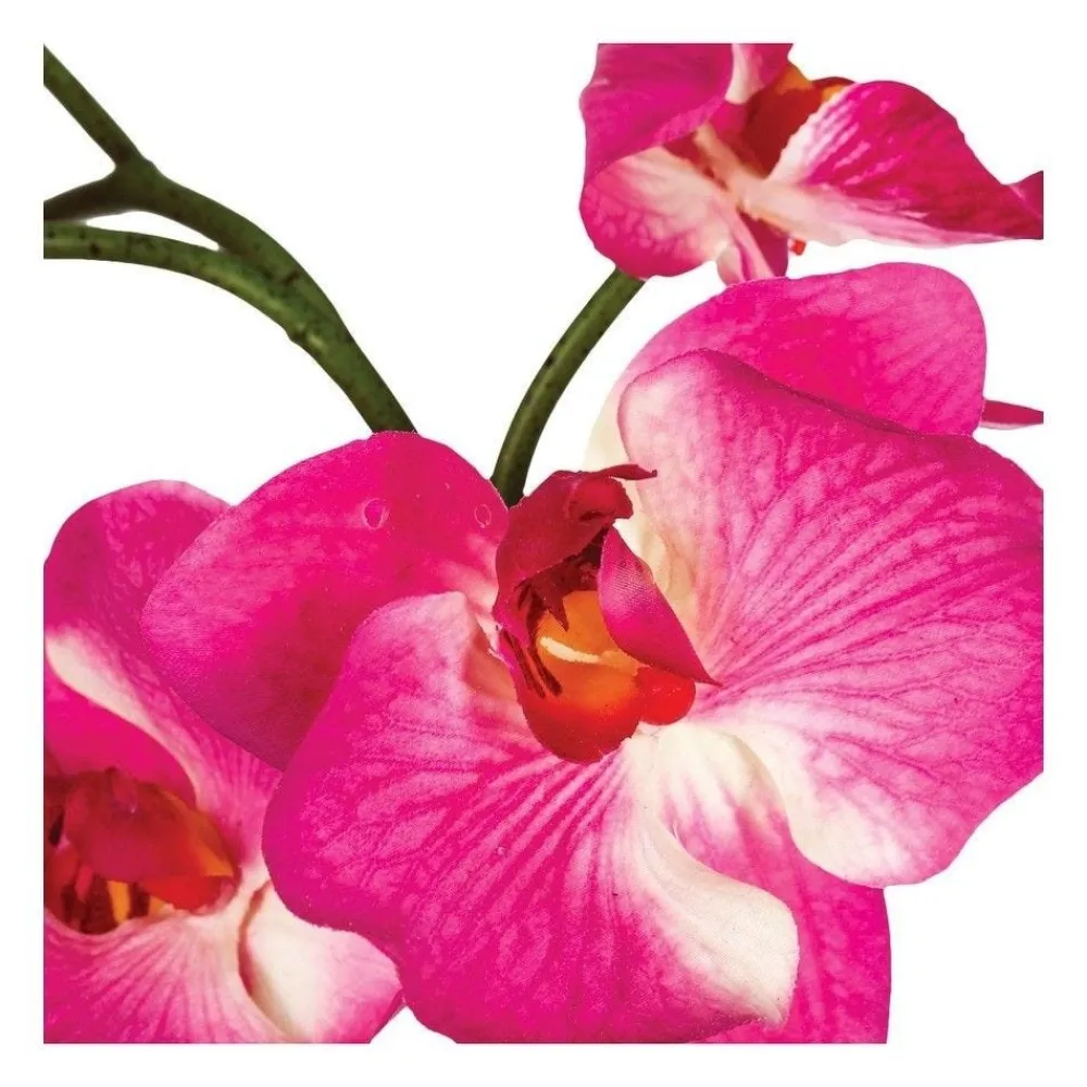 RETIF Composition Florale D'Orchidees Artificielles Vase En Ceramique H40Cm Clearance