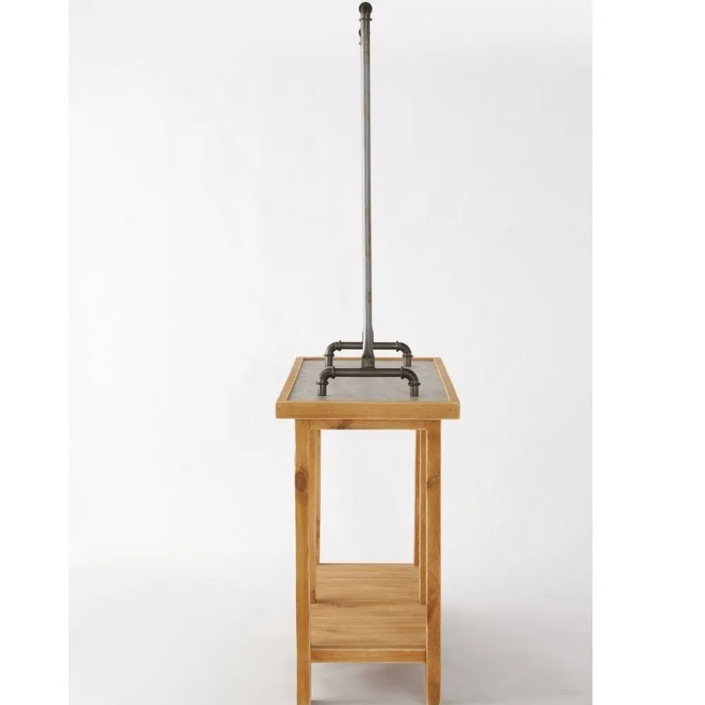 RETIF Console Presentoir Authentique L119 X P50 X H205 Cm, 100Kg Supportes Sur Barre Discount