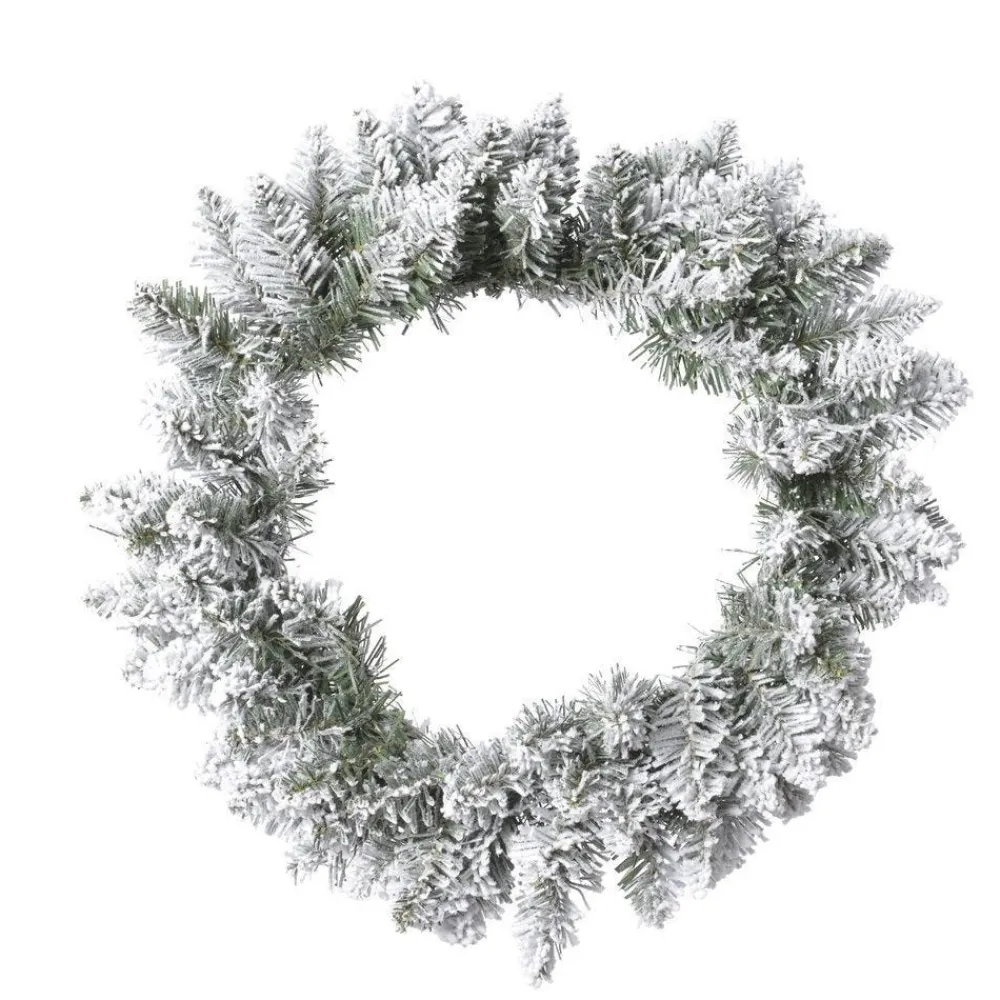 RETIF Couronne Cypres Enneigee O 60 Cm New