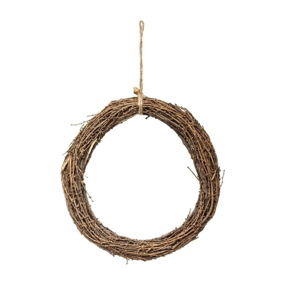 RETIF Couronne De Noel En Brindilles De Bois A Decorer O26Cm Best Sale