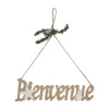 RETIF Deco De Noel A Suspendre Bienvenue Lettres En Bois 30X9Cm Outlet