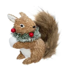 RETIF Deco De Noel Ecureuil Avec Collier De Houx Shop