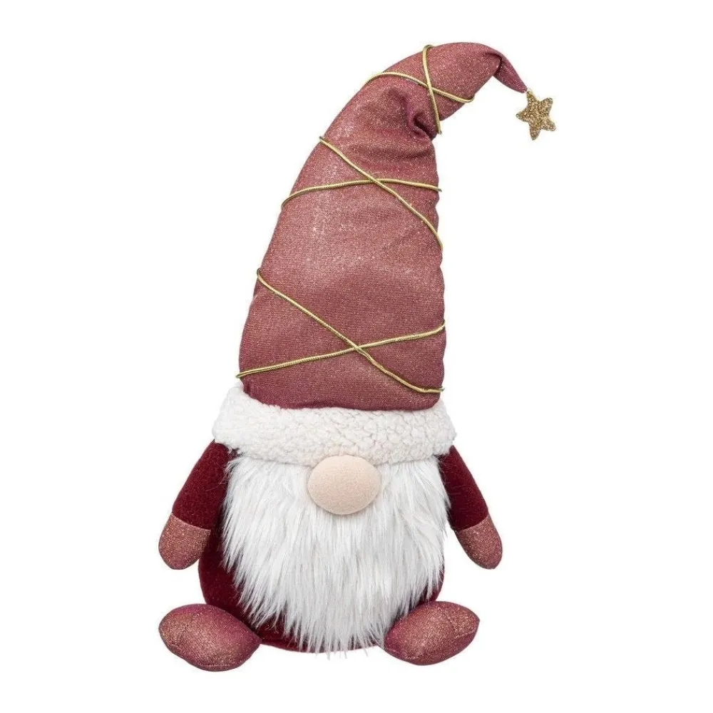 RETIF Deco De Noel Gnome Avec Etoile Doree H60Cm Best