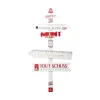 RETIF Deco De Noel Pancarte Ski En Bois A Suspendre H102Cm New