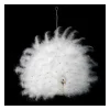 RETIF Deco De Noel Paon Blanc A Suspendre L 50Xh 70Cm Best Sale