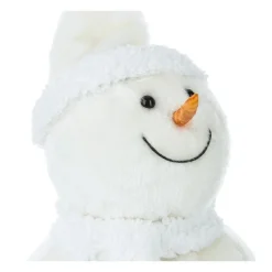 RETIF Deco De Noel Peluche Bonhomme De Neige Avec Bonnet Et Echarpe H38Cm Cheap