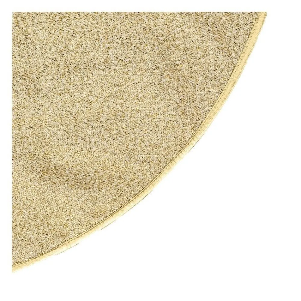 RETIF Deco De Noel Tapis Pour Pied De Sapin Dore Et Paillete O90Cm Hot