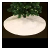 RETIF Deco De Noel Tapis Pour Pied De Sapin Blanc Neige O100Cm Cheap