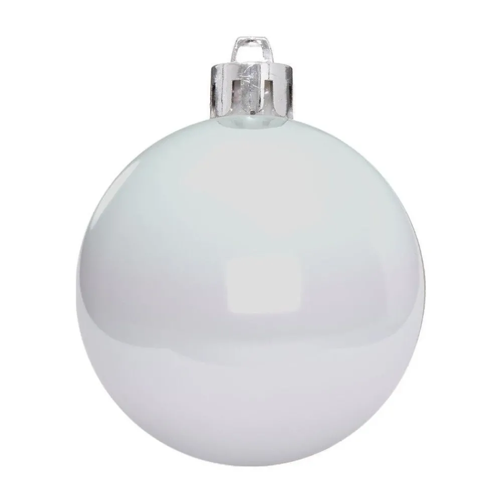 RETIF Deco De Sapin De Noel Kit 35 Pieces Boule Flocon Et Cimier Blanc Flash Sale