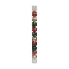 RETIF Deco De Sapin Lot De 12 Boules De Noel O6Cm Vert Rouge Et Or Cheap