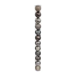 RETIF Deco De Sapin Lot De 12 Boules De Noel O6Cm Champagne Violet Et Gris Best Sale