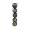 RETIF Deco De Sapin Lot De 5 Boules De Noel O5Cm Vert Olive Et Kaki Cheap