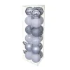 RETIF Deco De Sapin Lot De 18 Boules De Noel O3Cm Argent Et Blanc Fashion